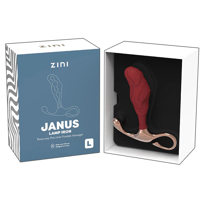 Zini Janus Lamp Iron - Large Maroon