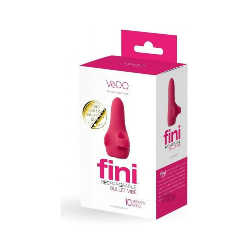 Vedo Fini Rechargeable Bullet Vibe Pink