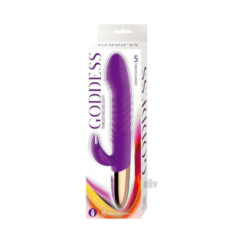Goddess Thrusting Delight Purple
