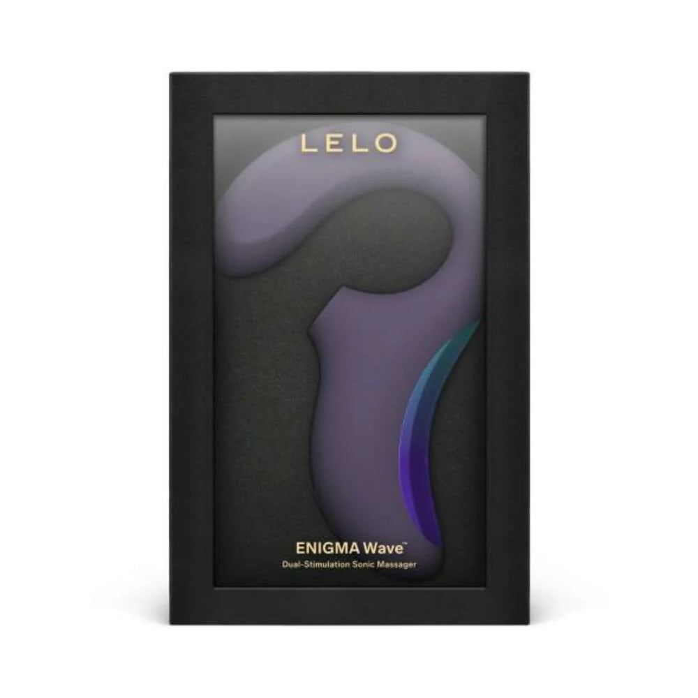 Lelo Enigma Wave Suction Dual Stimulator Cyber Purple