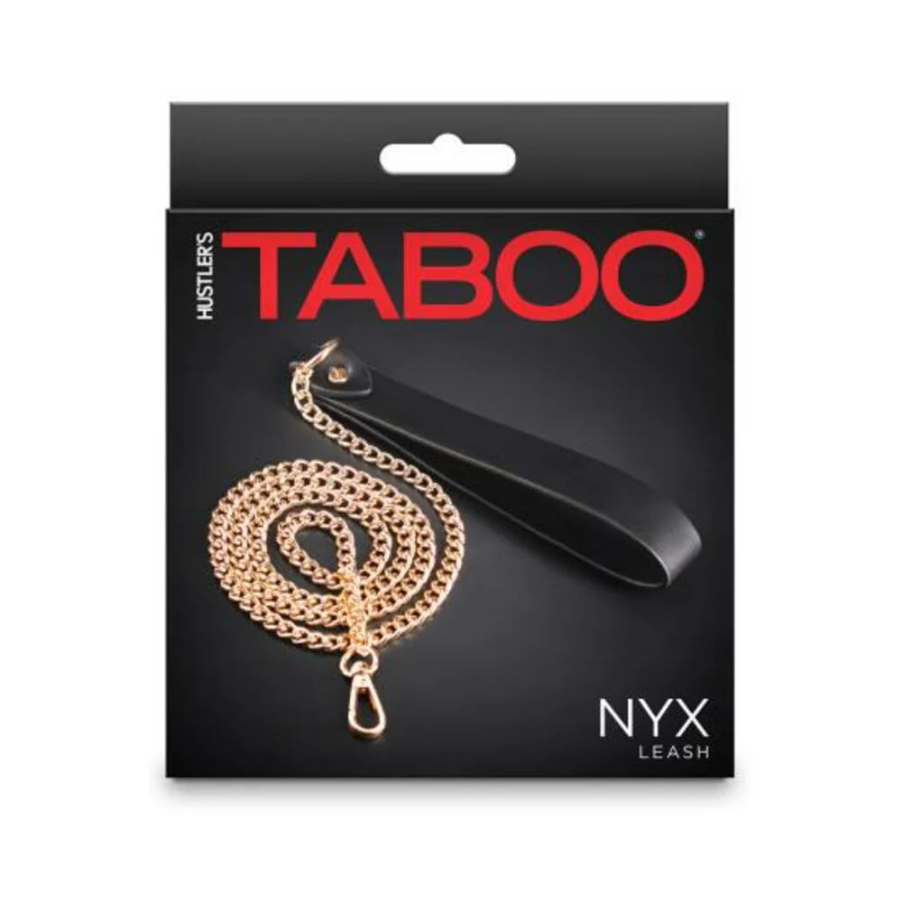 Hustler Taboo Nyx Leash Black