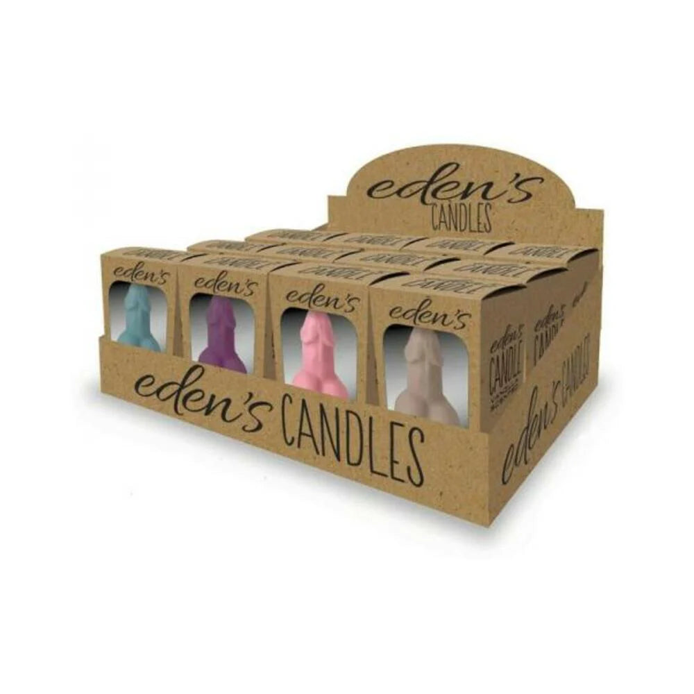 Eden's Penis Candles 12-piece Display