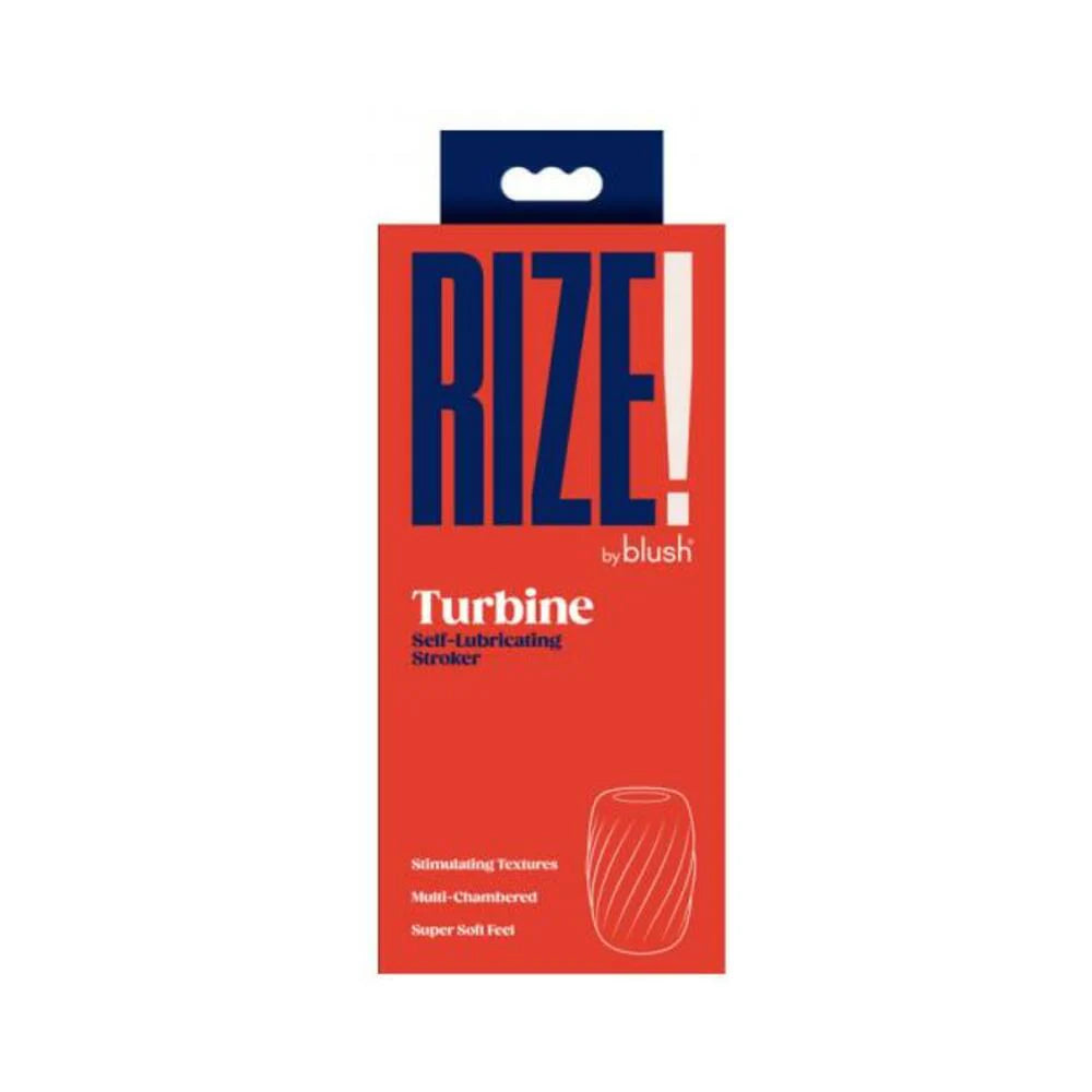 Rize Turbine Self-lubricating Stroker Blue