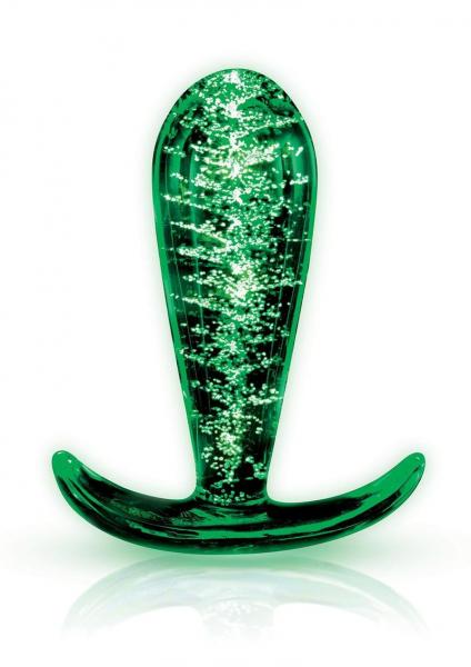 Whipsmart Glass Plug Curve Base 3.5