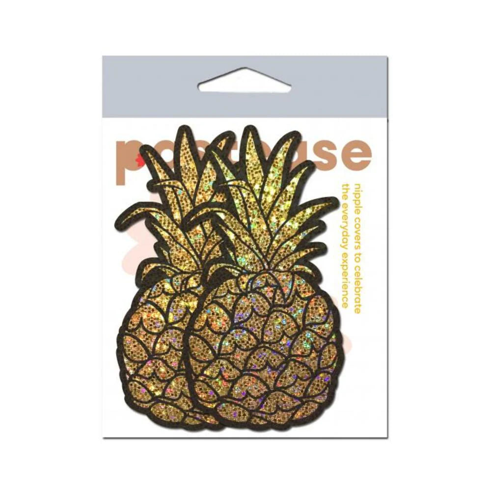 Pastease Glitter Pineapples Gold