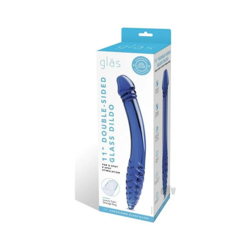 Glas 11" Double-sided Dildo G-spot & P-spot Stimulation
