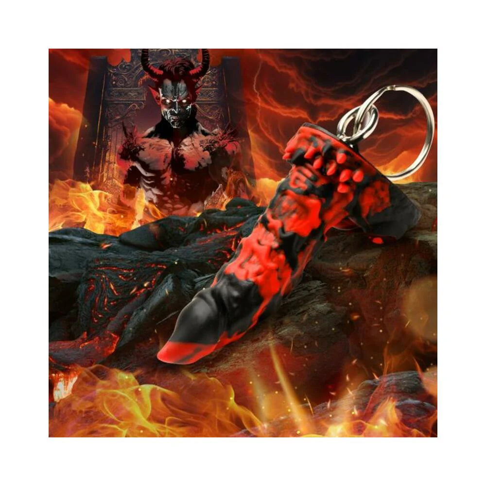 Fire Demon Mini Dildo Key Chain