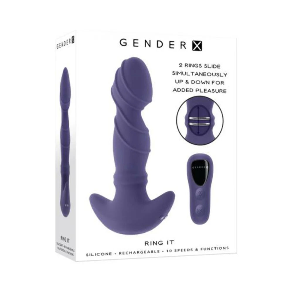 Gender X Ring It Purple