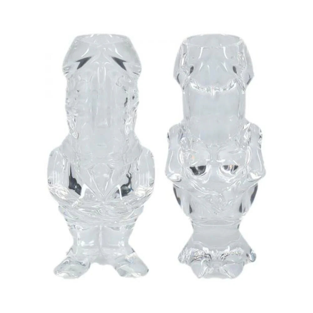 The Dickheads Couples Tall Shot Glass Clear