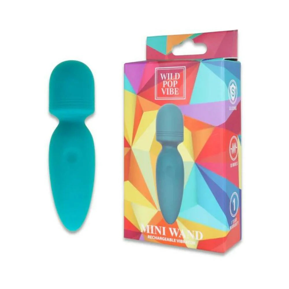 Wild Pop Vibe Mini Wand Teal