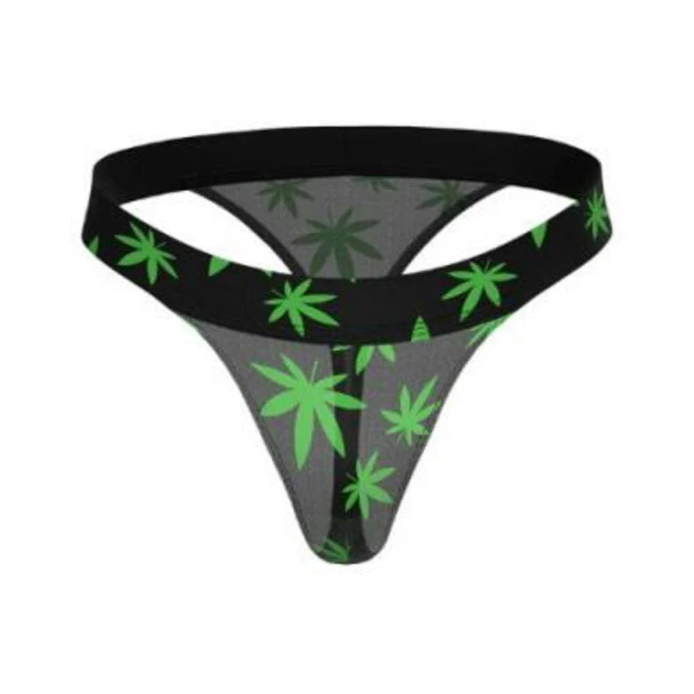 Hazy Dayz Micro Thong Potleaf L/xl