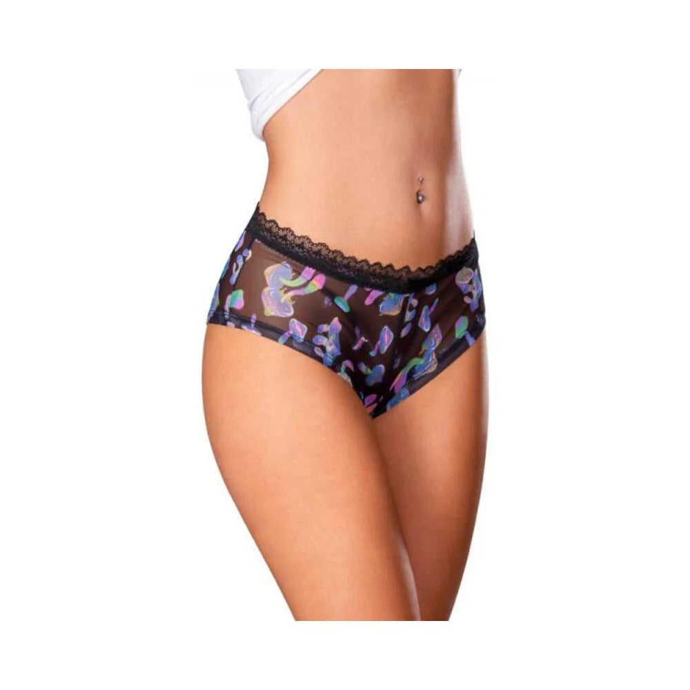 Magic Silk Hazy Dayz Boy Short Mushroom L/xl