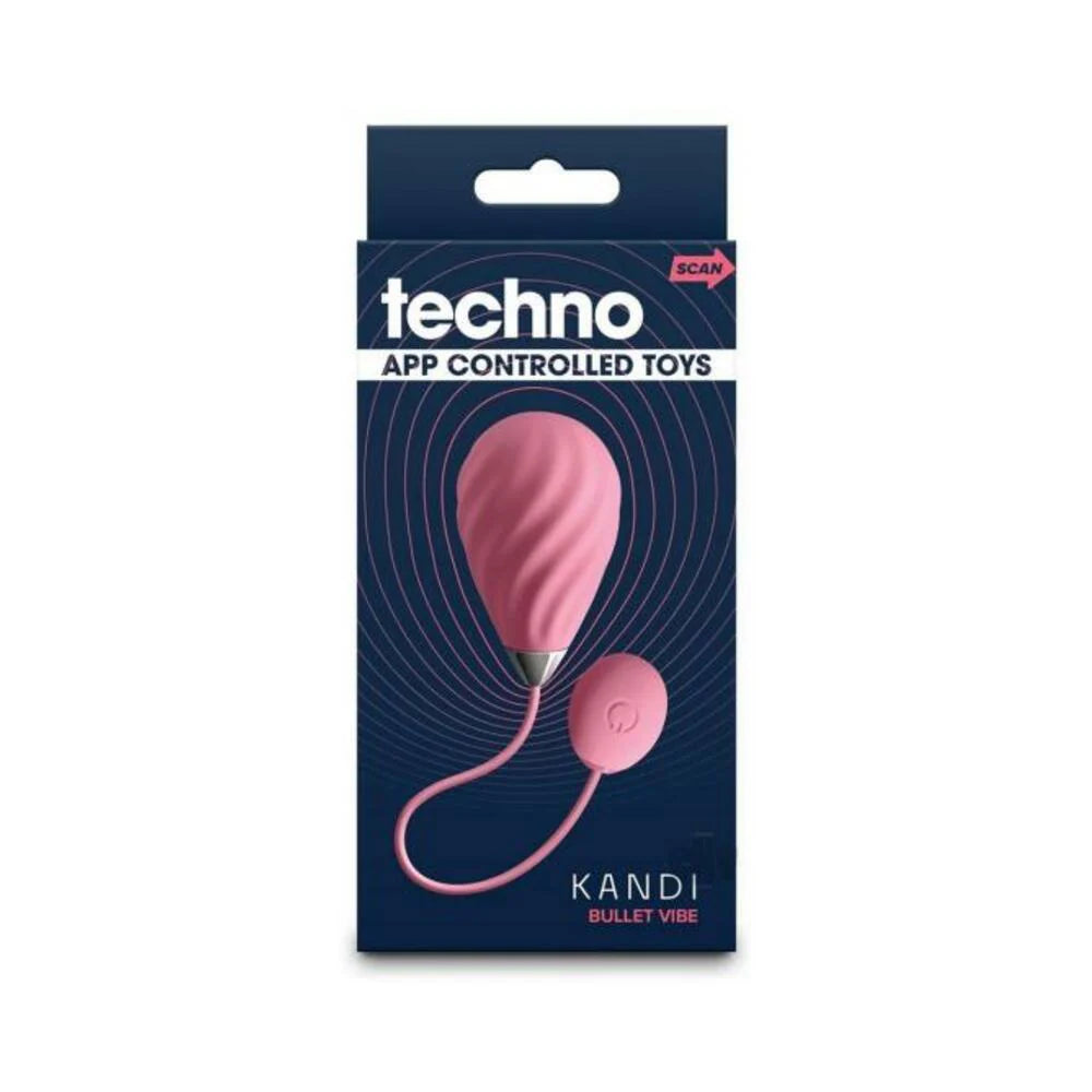 Techno Kandi App-controlled Insertable Vibe Pink