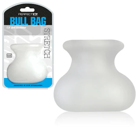 Perfect Fit Bull Bag 1.5 Ball Stretcher - Clear