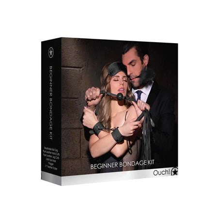 Shots Ouch Beginners Bondage Kit - Black