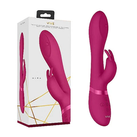 Shots Vive Mira Spinning G-Spot Rabbit - Pink
