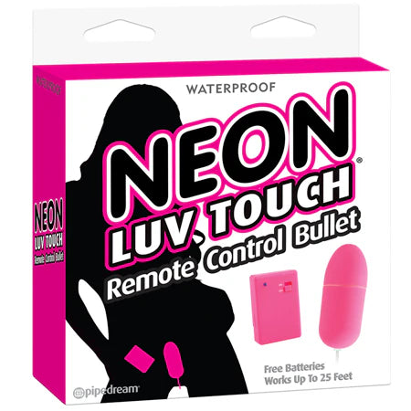 Neon Luv Touch Remote Bullet Pink