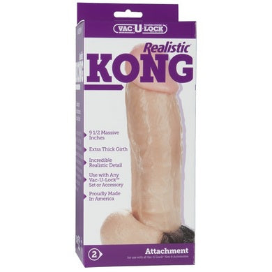 Vac-U-Lock 9.5" Realistic Kong Dong