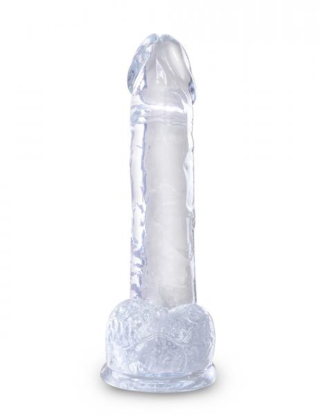 King Cock Clear 7in Cock with Balls