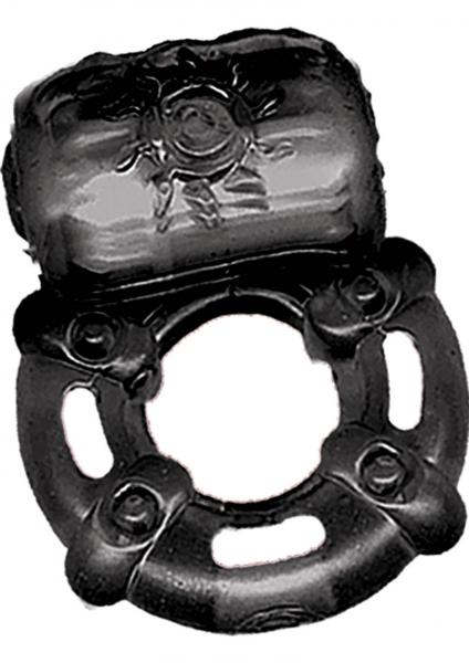 Macho Pulsating Erection Keeper (Black)