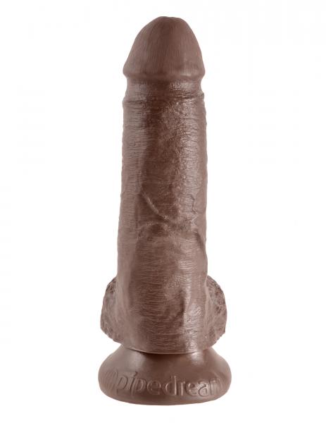 King Cock 7" Cock - Brown