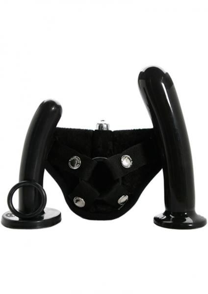 Tantus Bend Over Intermediate Harness Kit - Black