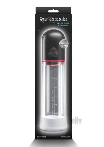 Renegade Bulge Vibrating Pump Black
