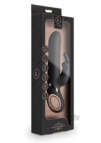 Lush Victoria Rabbit Vibrator Black