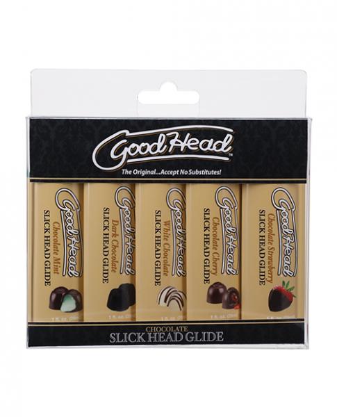 Goodhead Slick Head Glide Chocolate 5pk