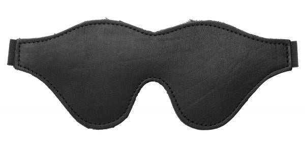 Strict Black Fleece Lined Blindfold