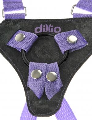 Dillio Pur 7in Strap-On Suspend Harn Set