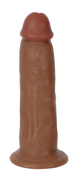 Curve Novelties 7 Bareskin Dildo - Latte