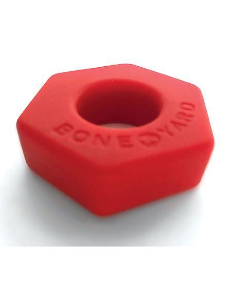 Boneyard Bust a Nut Cock Ring - Red