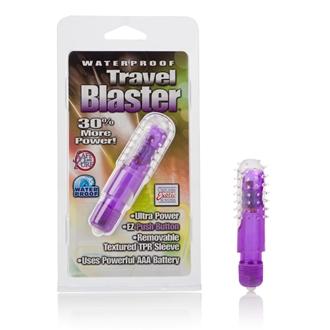Travel Blaster w/Silicone Sleeve Waterproof - Purple