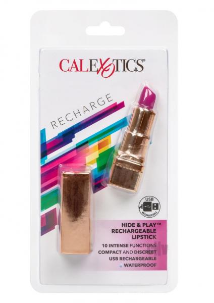 Hide & Play Rechargeable Lipstick - Purple