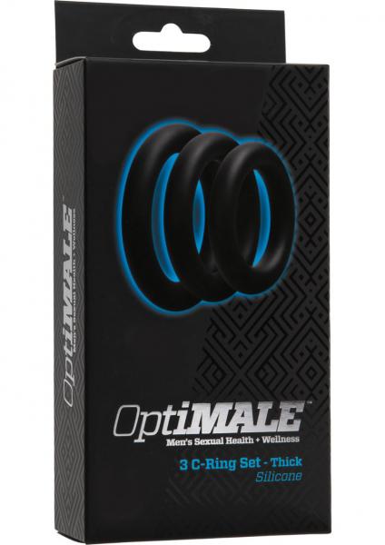 Optimale 3 C-ring Thick Set Black