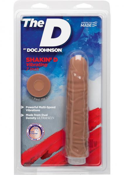The D 7 Shakin' D Vibrating - Caramel