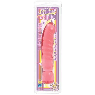 Crystal Jellies 12 Big Boy Dong - Pink