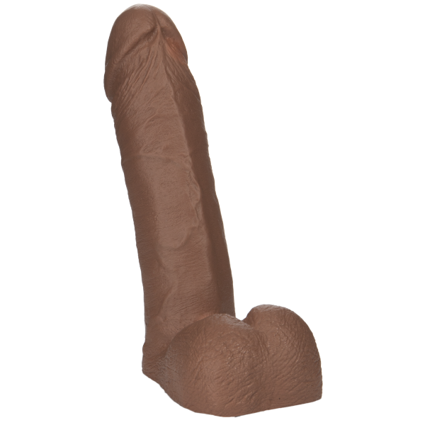 Vac-U-Lock 8-Inch Realistic Cock - Brown