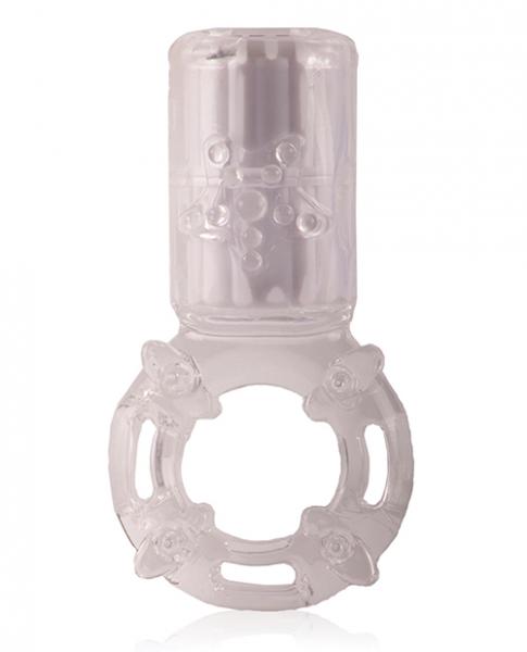 Big OMG Vibrating Ring Clear