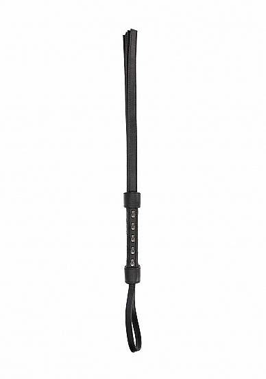 Ouch! Skulls & Bones Skull Whip - Black