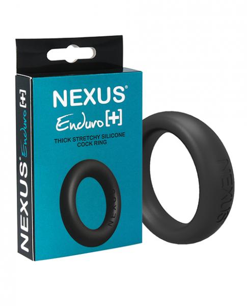 Nexus Enduro+ Thick Silicone Cock Ring - Black