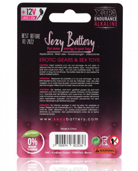 Sexy Battery LR23  Display Box Of 10