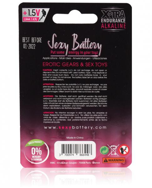 Sexy Battery LR44 Box Of 10 Three Packs