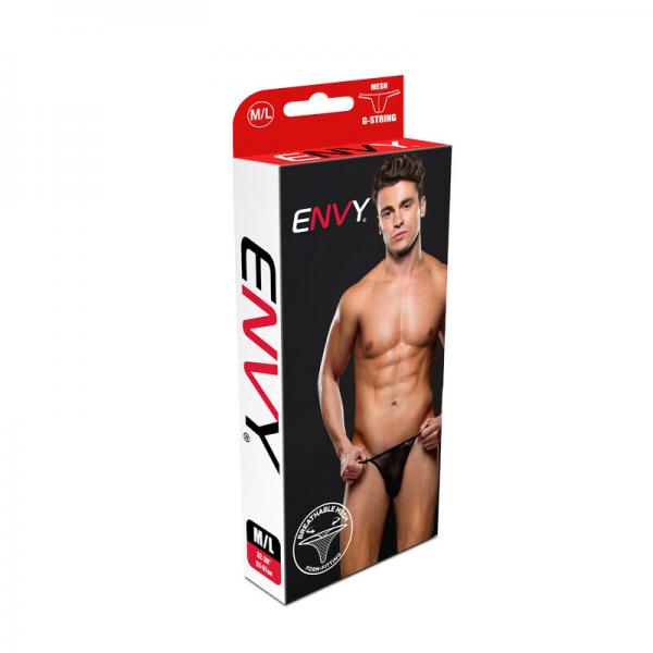 Envy Mesh G-string Black M/l