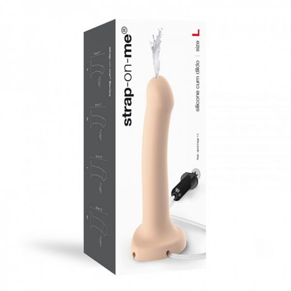 Strap On Me Silicone Cum Dildo - Flesh