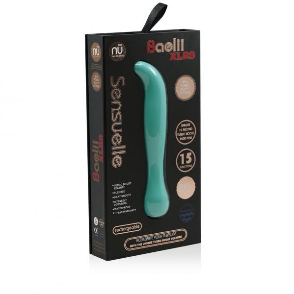 Nu Sensuelle Baelii Flexible G Spot XLR8 Turbo Boost - Electric Blue