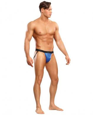 Jock Satin Lycra Royal Blue Small/ Medium