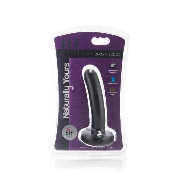 BFF Petite Strap On 5" Dildo - Black