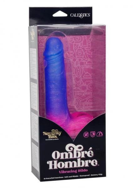 Naughty Bits Ombre Hombre Vibrating Dildo